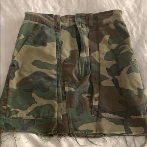 Vintage twin army skirt